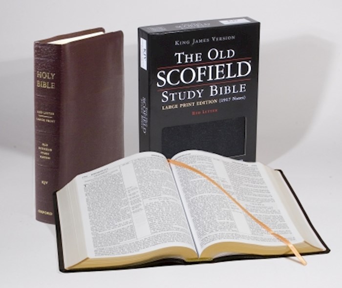 {=KJV Old Scofield Study Bible/Large Print-Black Bonded Leather}