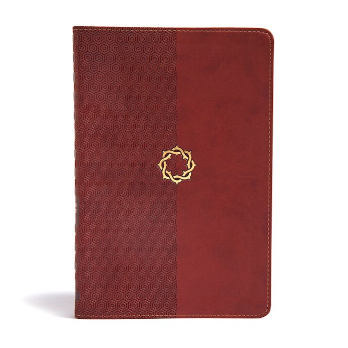 {=CSB Essential Teen Study Bible-Walnut LeatherTouch }