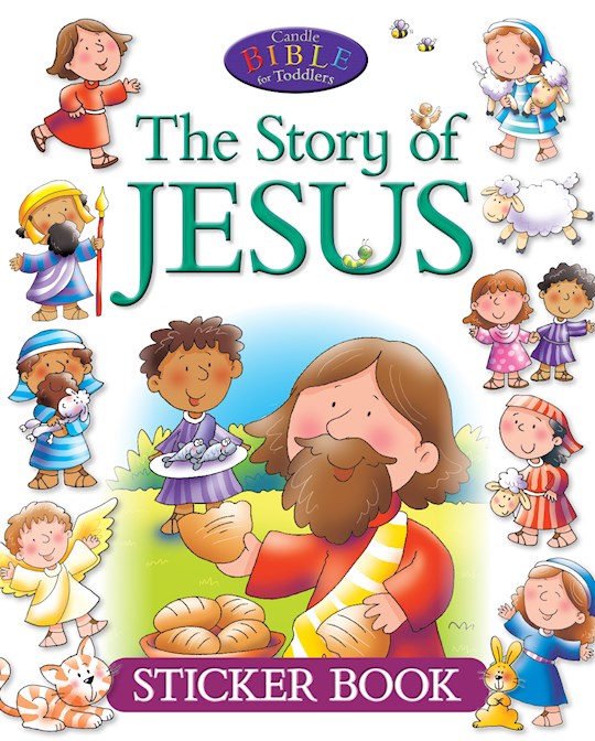 {=Story Of Jesus Sticker Book (Candle Bible For Toddler)}