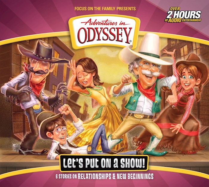 {=Audio CD-Adventures In Odyssey #62: Let's Put On A Show! (2 CD)}