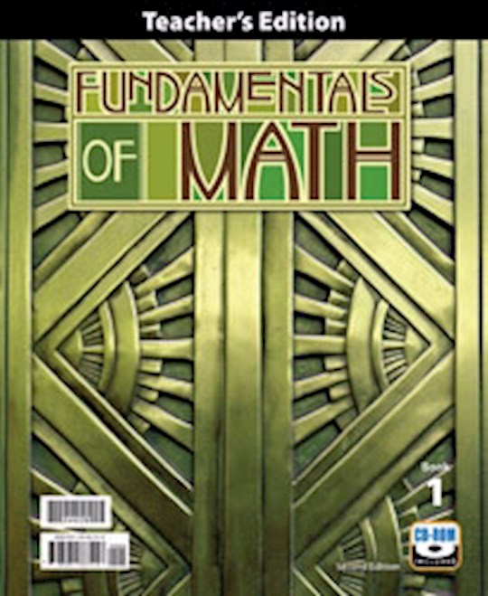{=Fundamentals of Math Teacher's Edition w/CD (2nd Edition)}
