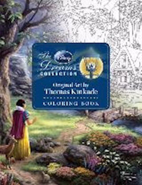 {=Disney Dreams Collection Thomas Kinkade Studios Coloring Book}