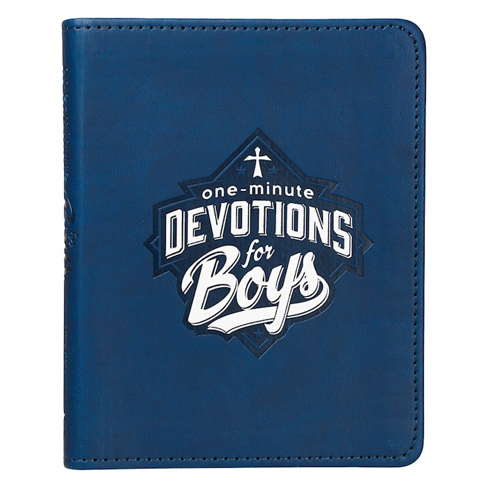 {=One Minute Devotions For Boys (One Minute Devotions)-LuxLeather}