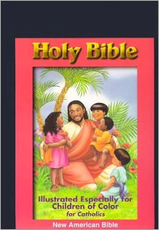 {=NAB Children Of Color Bible-Black Imitation Leather}