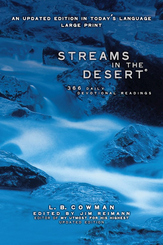 {=Streams In The Desert Large Print}