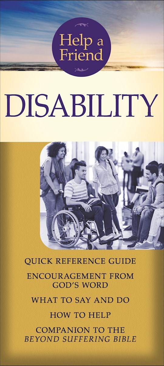 {=Help A Friend: Disability Pamphlet (Single)}