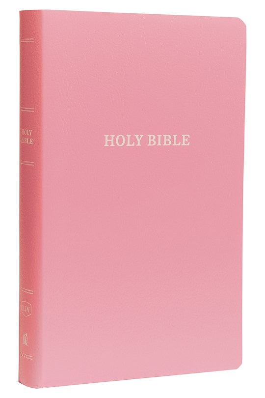{=KJV Gift & Award Bible (Comfort Print)-Pink Leatherflex}