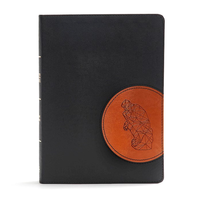 {=CSB Apologetics Study Bible For Students-Black/Tan LeatherTouch}