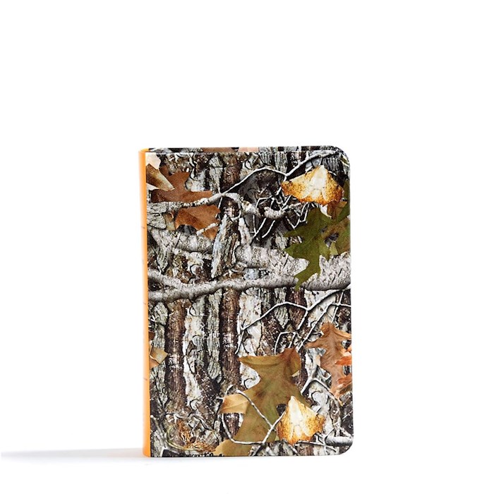 {=CSB Sportsman's Bible-Large Print Compact Mothwing Camouflage LeatherTouch}