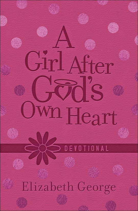 {=A Girl After God's Own Heart Devotional-Pink Milano Softone}