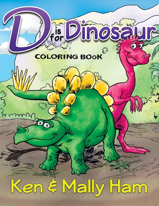 {=D Is For Dinosaur Coloring Book}