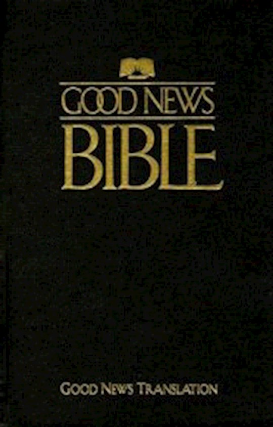{=GNT Good News Text Bible-Black Hardcover}