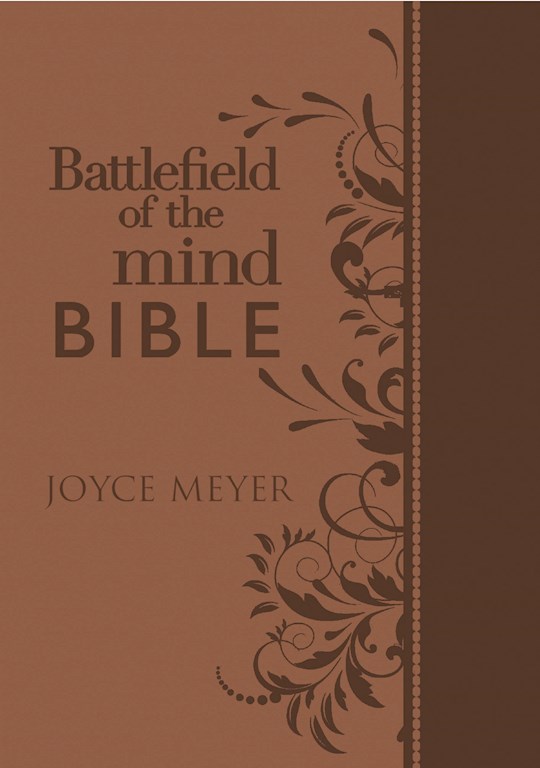 {=Amplified Battlefield Of The Mind Bible-Brown Euroluxe}
