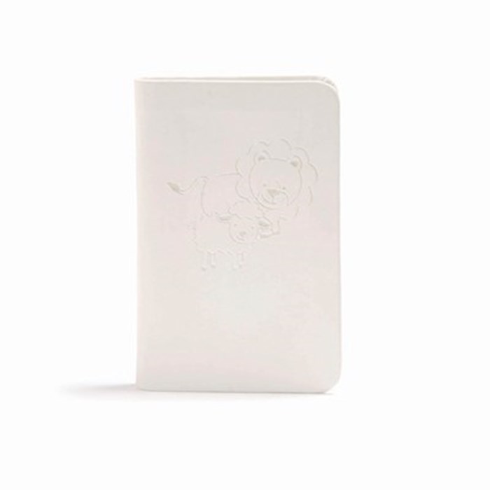 {=CSB Baby's New Testament With Psalms-White LeatherTouch}