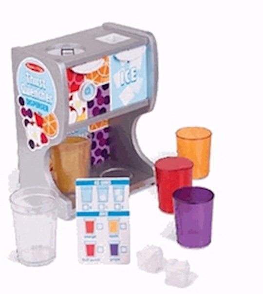 {=Pretend Play-Thirst Quencher Dispenser (10 Pieces) (Ages 3+)}