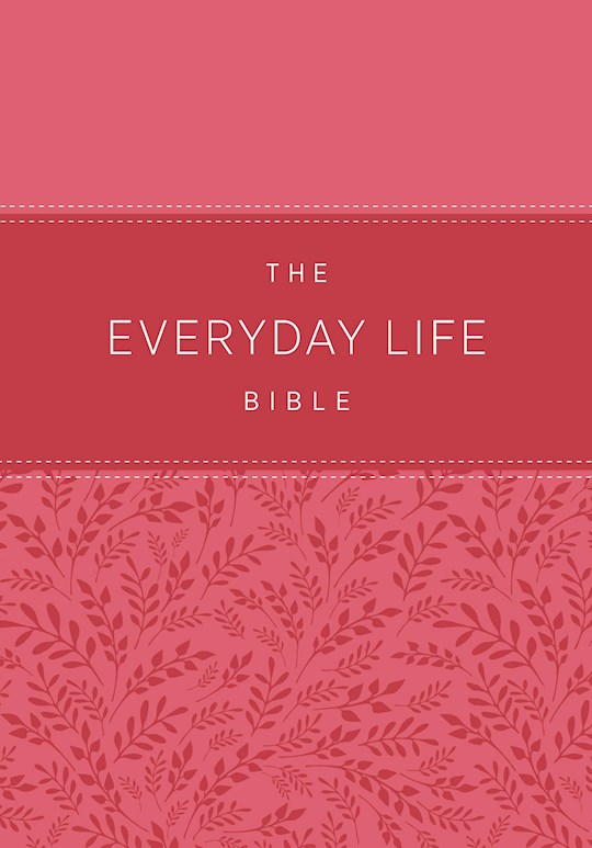 {=Amplified The Everyday Life Bible-Light Pink Euroluxe}