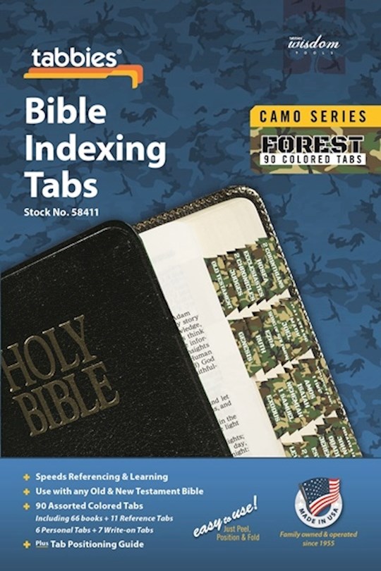{=Bible Tab-Camo Series-Forest-Old & New Testament}