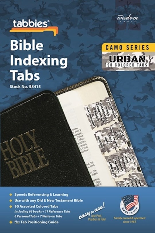 {=Bible Tab-Camo Series-Urban-Old & New Testament}