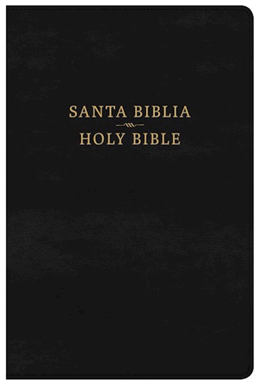 {=Span-RVR 1960/CSB Bilingual Bible-Black Imitation Leather}