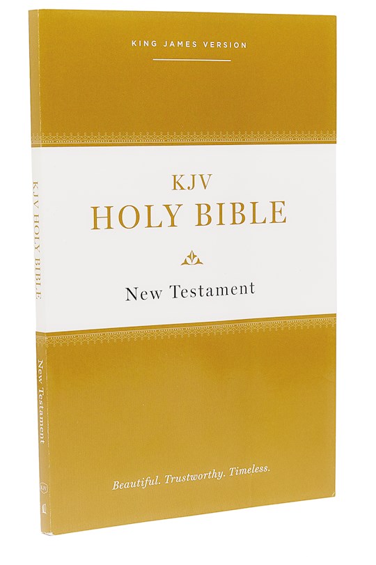 {=KJV Holy Bible New Testament (Comfort Print)-Softcover}