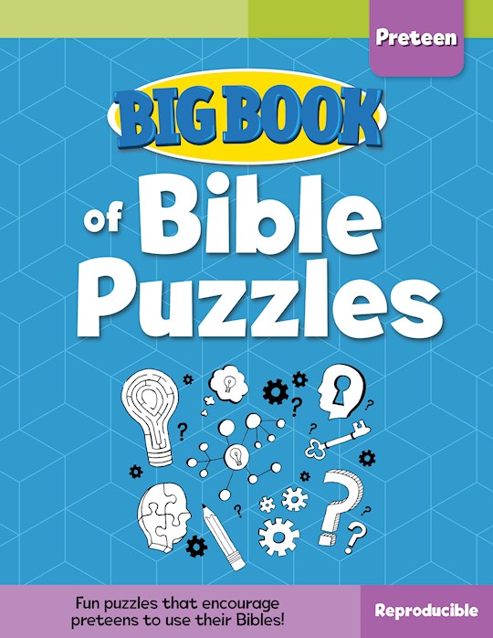 {=Big Book Of Bible Puzzles For Preteens }