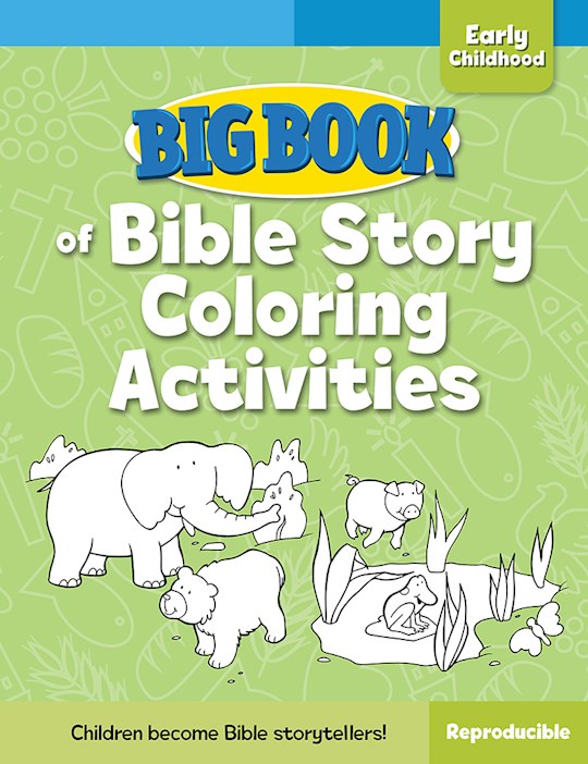 {=Big Book Of Bible Story Coloring Activities For Early Childhood}