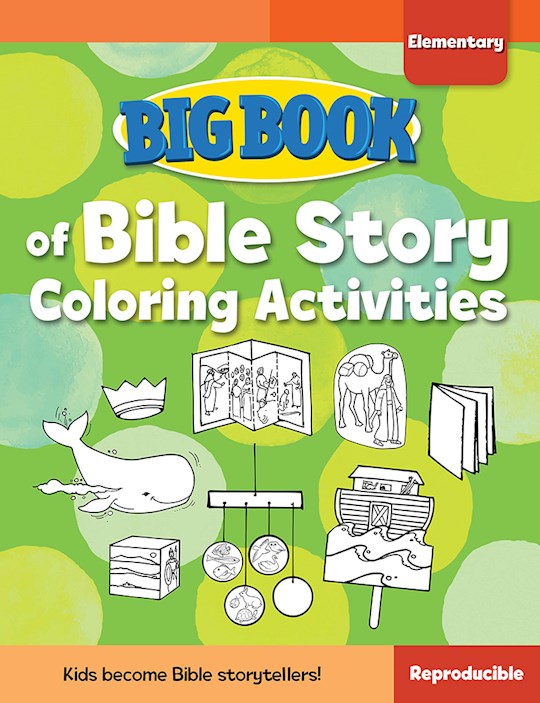 {=Big Book Of Bible Story Coloring Activities For Elementary Kids }