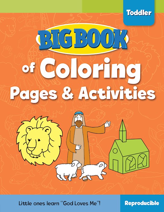 {=Big Book Of Coloring Pages And Activities For Toddlers }