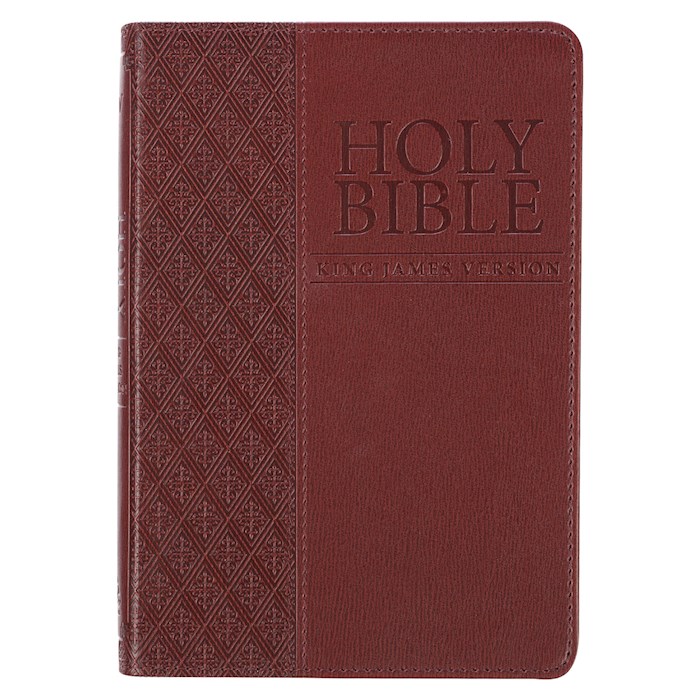 {=KJV Compact Bible-Brown Faux Leather}