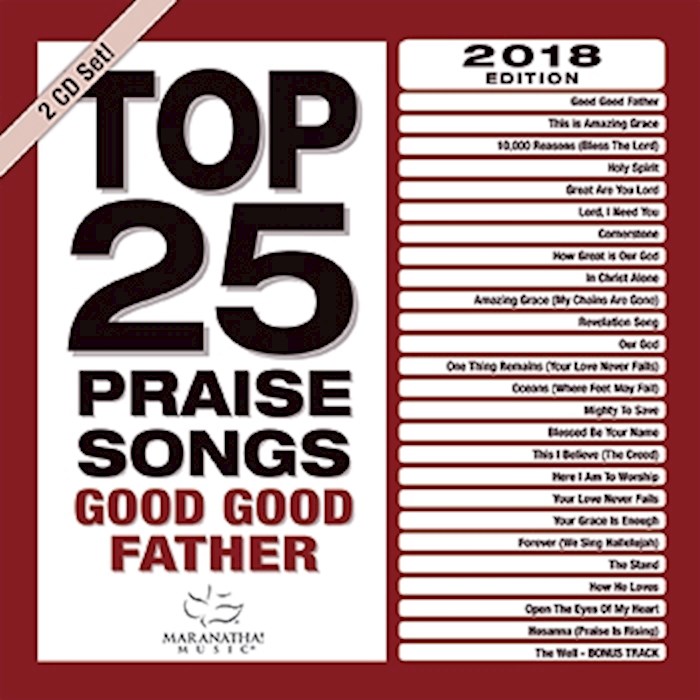 {=Audio CD-Top 25 Praise Songs Good Good Father (2 CD)}