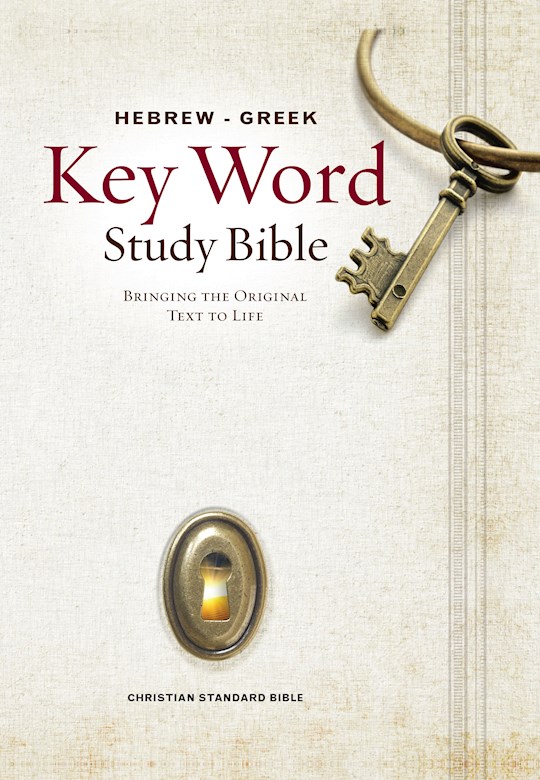 {=CSB Hebrew-Greek Key Word Study Bible-Hardcover}
