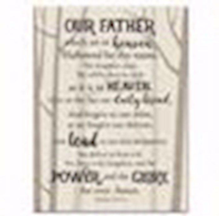 {=Wall Plaque-Lord's Prayer}