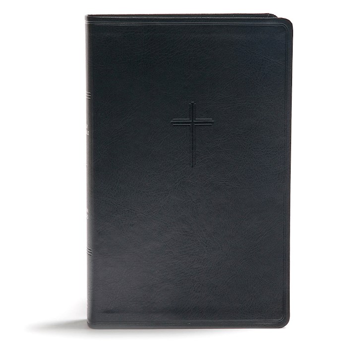 {=CSB Everyday Study Bible-Charcoal LeatherTouch}