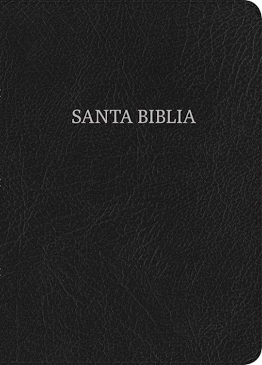 {=Span-NIV Large Print Compact Bible (Biblia Compacta Letra Grande)-Black Bonded Leather}