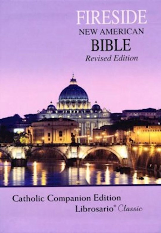 {=NABRE Fireside Catholic Companion Bible/Librosario Classic Edition-White Imitation Leather}