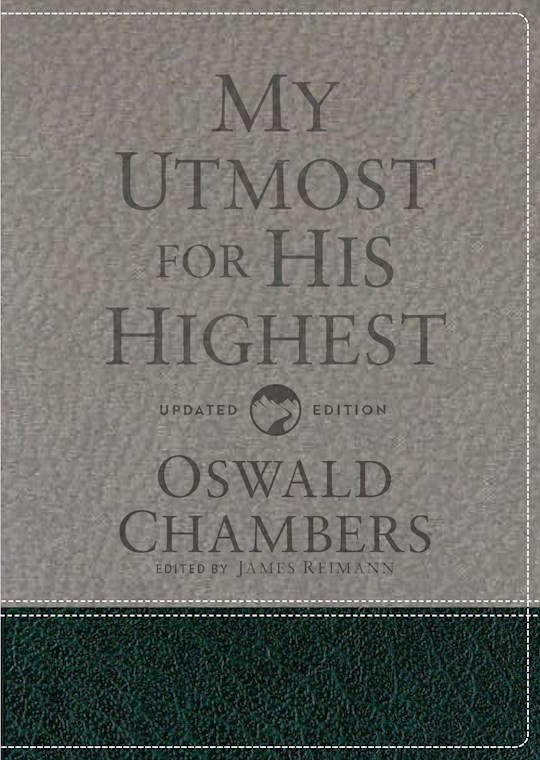 {=My Utmost For His Highest Gift Edition (Updated)-Leather-Like}