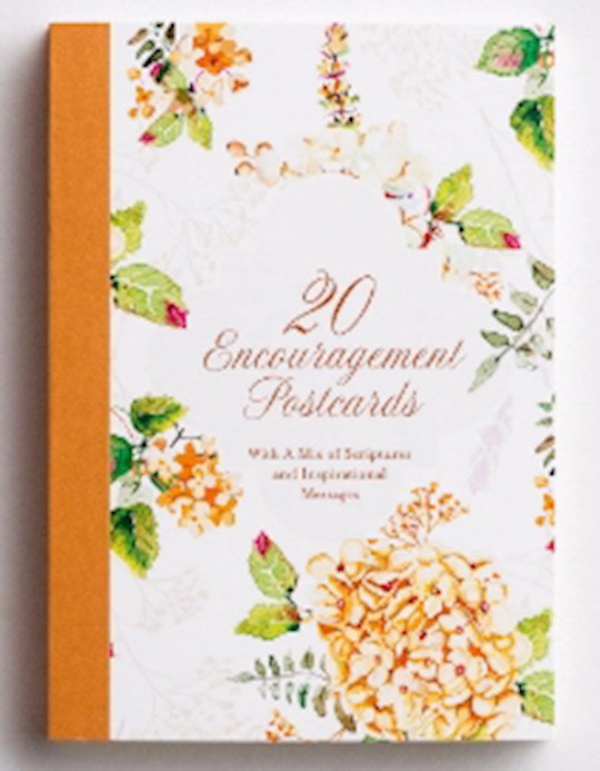 {=Encouragement Postcard Book-The Beauty Of His Word/Hydrangea (Pack Of 20) }