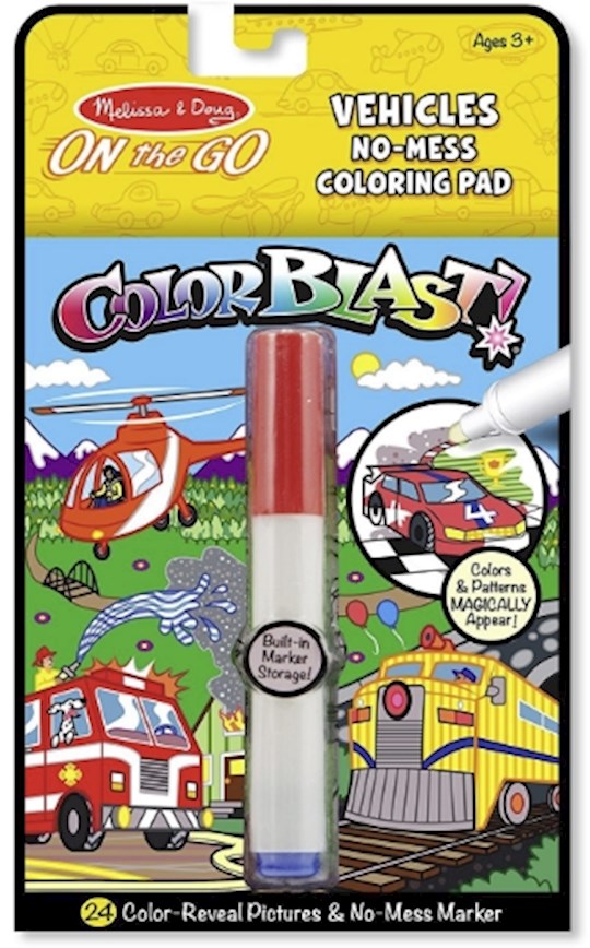 {=ColorBlast! Vehicles Activity Book (Ages 3+)}