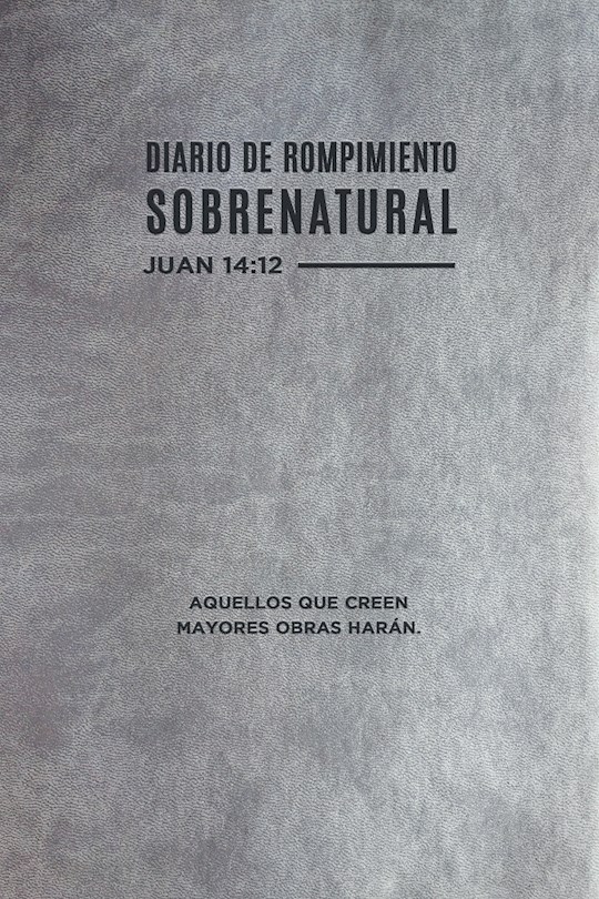 {=Span-Supernatural Breakthrough Journal }
