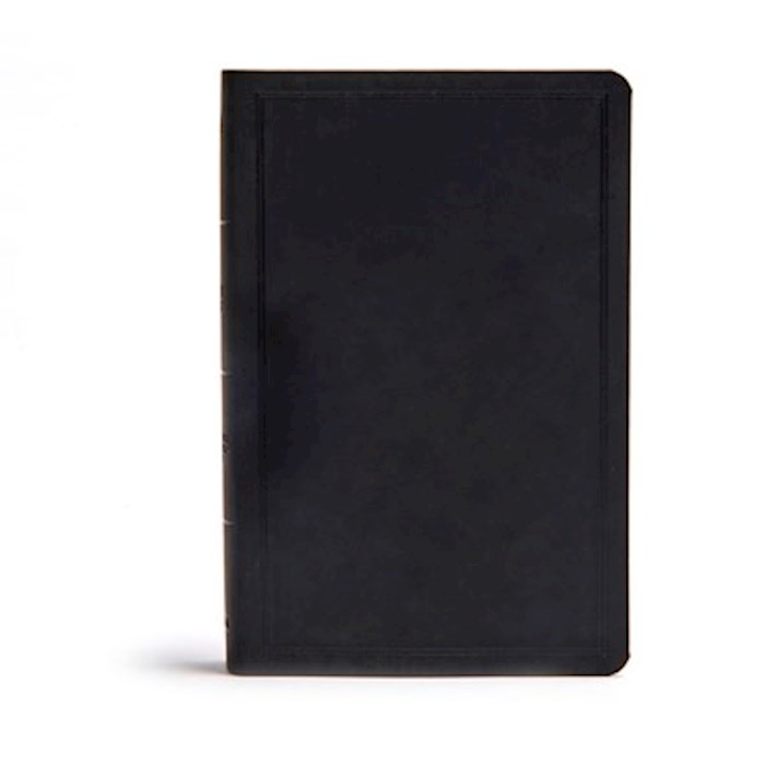 {=CSB Deluxe Gift Bible-Black LeatherTouch}