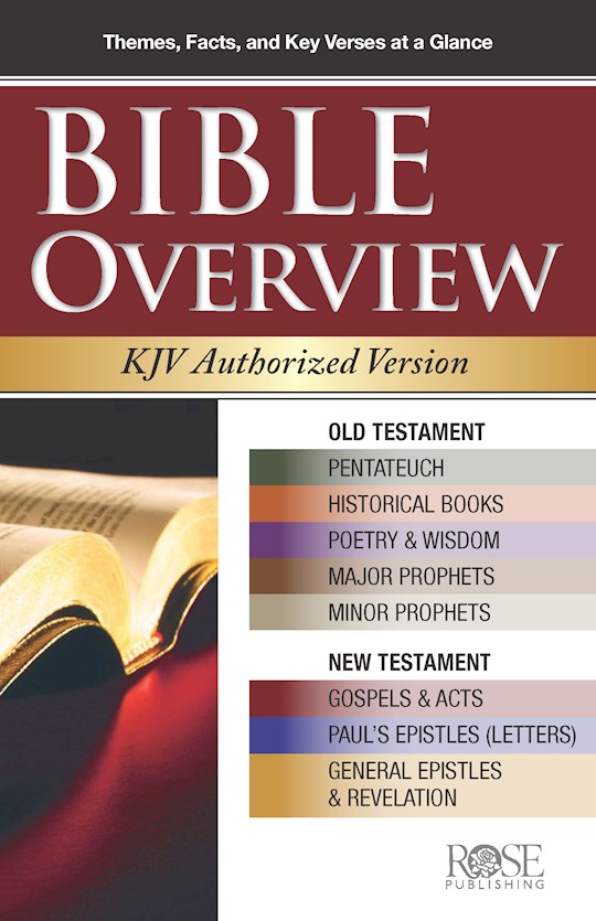 {=Bible Overview Pamphlet-KJV (Pack Of 5)}