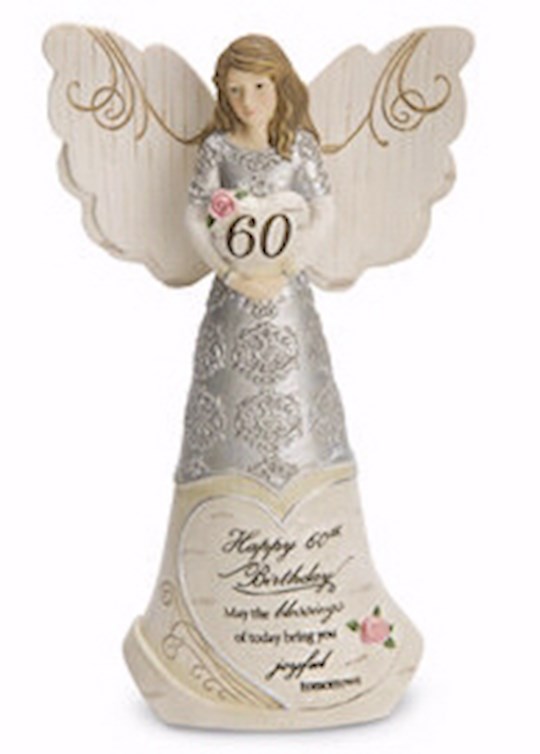 {=Figurine-Angel-60th Birthday (6")}