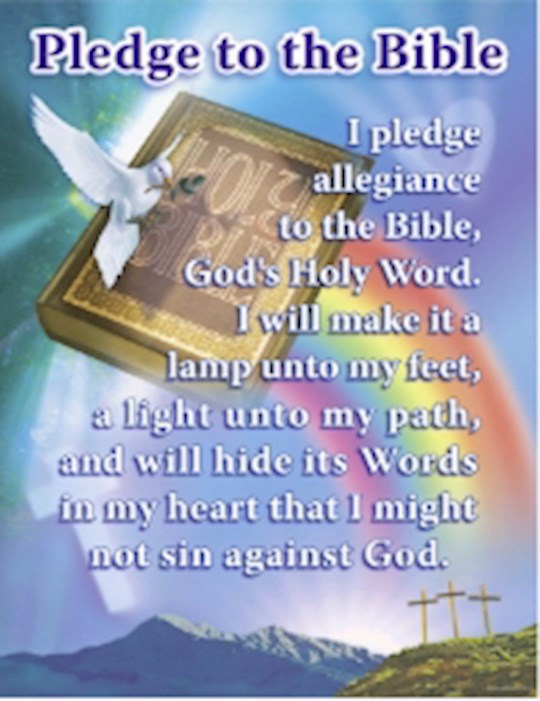 {=Chart-Pledge To The Bible (17" x 22")}