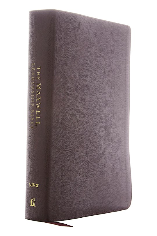 {=NIV Maxwell Leadership Bible (Third Edition) (Comfort Print)-Black Leathersoft}