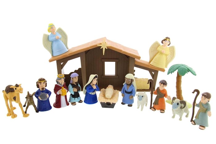 {=Toy-Playset-Tales Of Glory: Nativity w/Talking Mary Figurine}