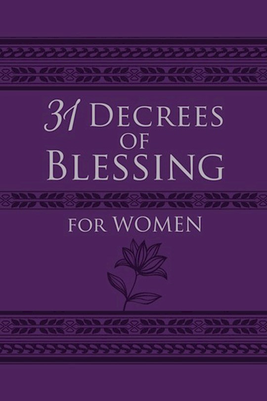 {=31 Decrees Of Blessing For Women-Faux Leather}