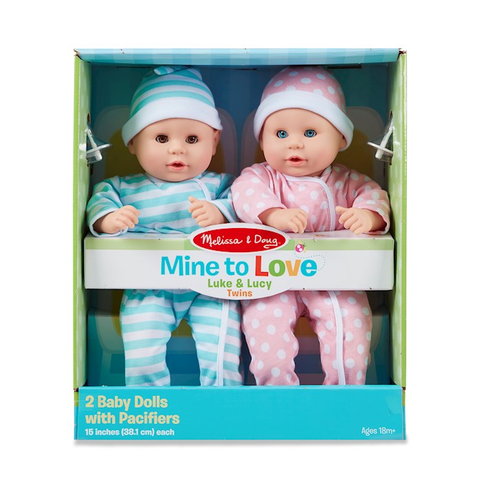 {=Doll Set-Mine to Love: Luke & Lucy (Ages 3+)}