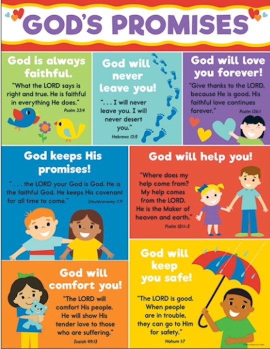 {=Chart-God's Promises (17"" X 22"") }