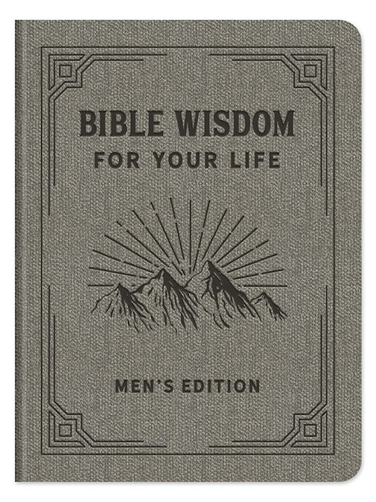 {=Bible Wisdom For Your Life Men's Edition}