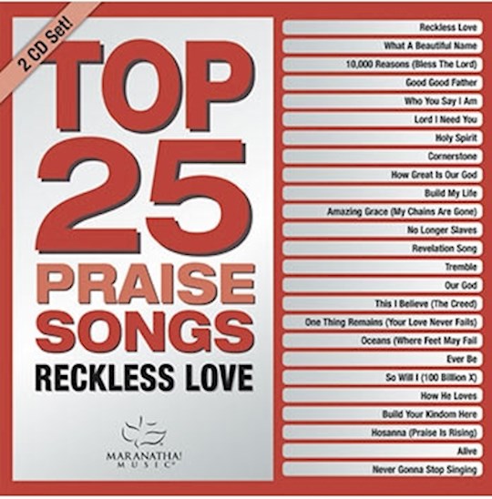 {=Audio CD-Top 25 Praise Songs-Reckless Love (2 CD)}